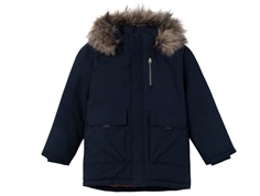 Name It dark sapphire parka vinterjakke